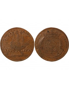 1 jeton Cuivre 1694 2