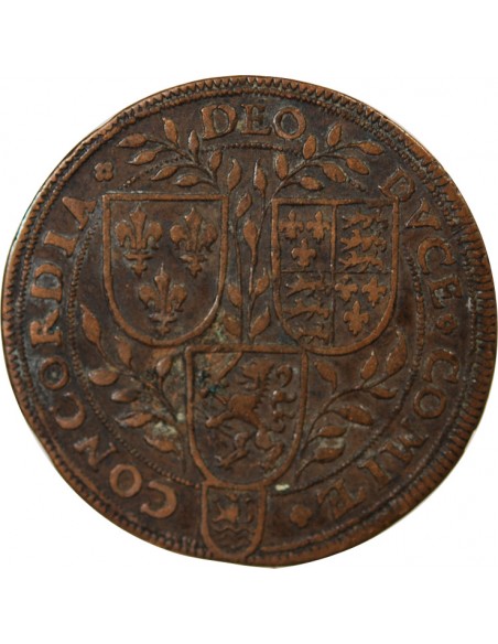 Philippe II 1 jeton Cuivre 1598