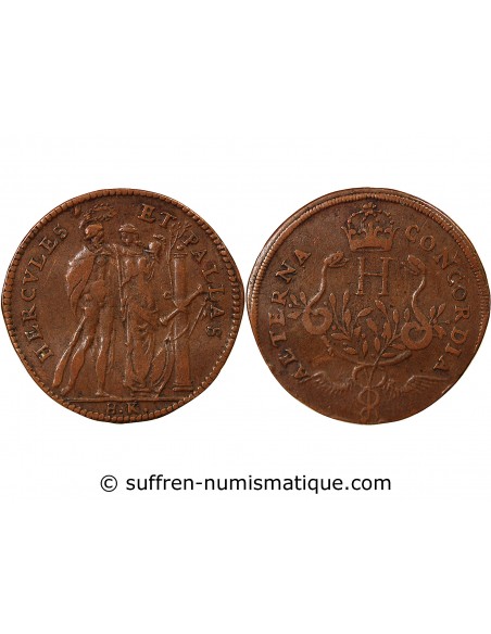 Henri IV, Roi de Navarre et de France 1 jeton Cuivre 1589-1610