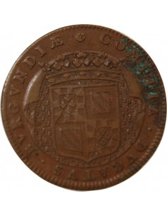 1 jeton Cuivre 1657 2