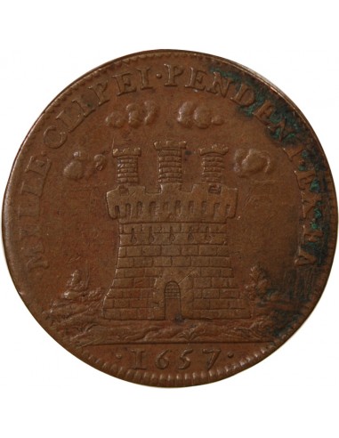 1 jeton Cuivre 1657