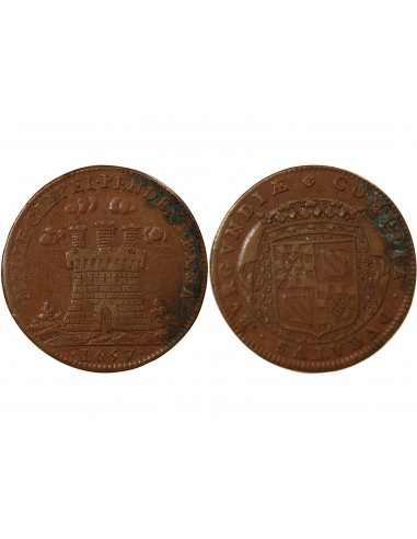 1 jeton Cuivre 1657