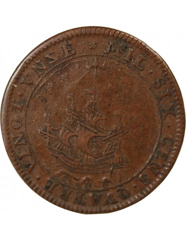1 jeton Cuivre 1691