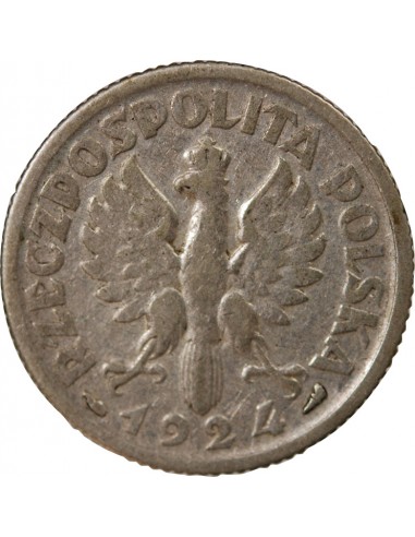 POLOGNE - ZLOTY ARGENT - 1924, PARIS