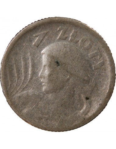 POLOGNE - ZLOTY ARGENT - 1924, PARIS