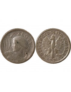 POLOGNE - ZLOTY ARGENT - 1924, PARIS 2