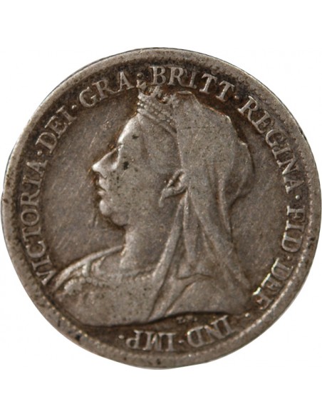 ROYAUME-UNI, VICTORIA - 6 PENCE ARGENT - 1899