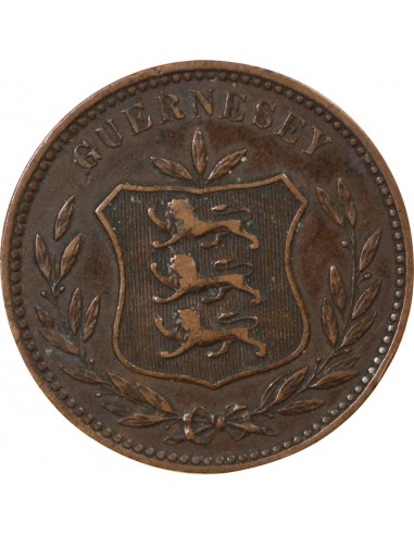 GUERNESEY - 8 DOUBLES - 1911, H HEATON