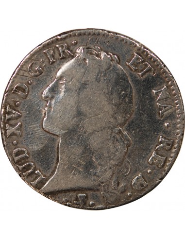 LOUIS XV - ECU DE BEARN AU BANDEAU, ARGENT - 1770, PAU