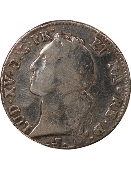 LOUIS XV - ECU DE BEARN AU BANDEAU, ARGENT - 1770, PAU