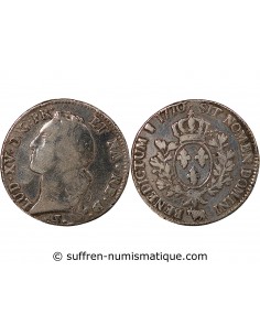 LOUIS XV - ECU DE BEARN AU BANDEAU, ARGENT - 1770, PAU