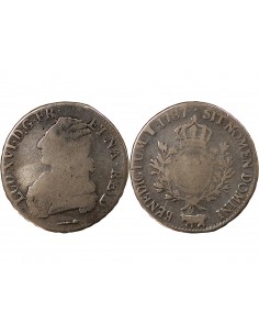 LOUIS XVI - ECU DE BEARN, AUX BRANCHES D'OLIVIER - 1787, PAU 2