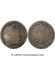 LOUIS XVI - ECU DE BEARN, AUX BRANCHES D'OLIVIER - 1787, PAU