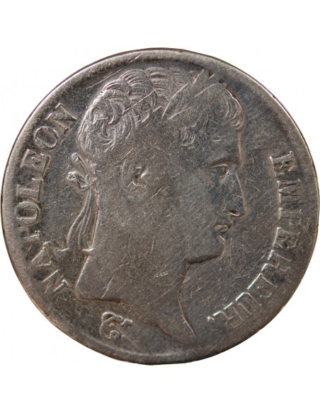 EMPIRE, NAPOLEON Ier - 5 FRANCS ARGENT - 1811, A PARIS