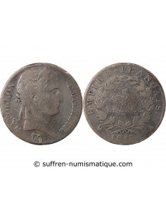 NAPOLEON Ier, CENT-JOURS - 5 FRANCS ARGENT - 1815, A PARIS