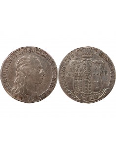 ITALIE, ROYAUME DE NAPLES, FERDINAND IV - 120 GRANA ARGENT - 1798, NAPLES 2