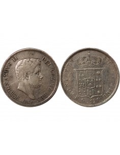 ITALIE, ROYAUME DES DEUX-SICILES, FERDINAND II - 120 GRANA ARGENT, 4eme TYPE - 1841 NAPLES 2