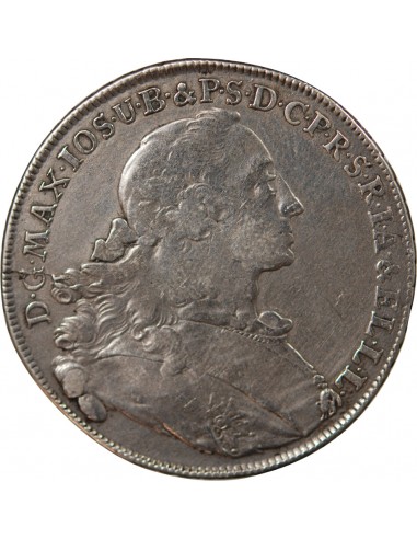 ALLEMAGNE, BAVIERE, MAXIMILIEN III JOSEPH - THALER ARGENT - 1755, MUNICH