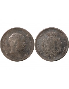 ITALIE, ROYAUME DES DEUX-SICILES, FRANCOIS I - 120 GRANA ARGENT - 1825, NAPLES 2