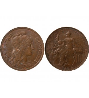 DUPUIS - 10 CENTIMES 1921 2