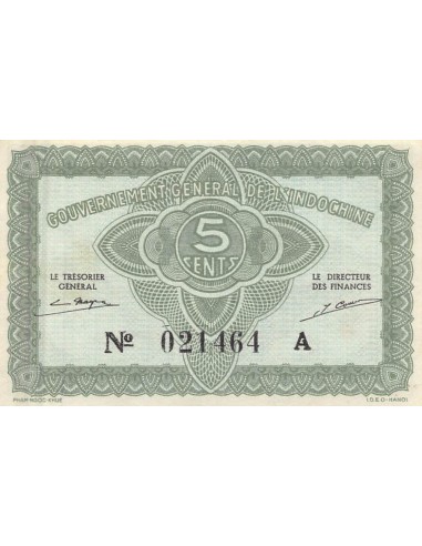 INDOCHINE FRANCAISE - 1 PIASTRE 1945