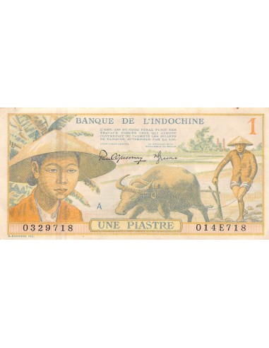 INDOCHINE FRANCAISE - 1 PIASTRE 1949