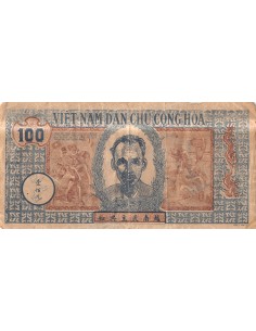 VIETNAM, HÔ CHI MINH - 100 DONG 1947