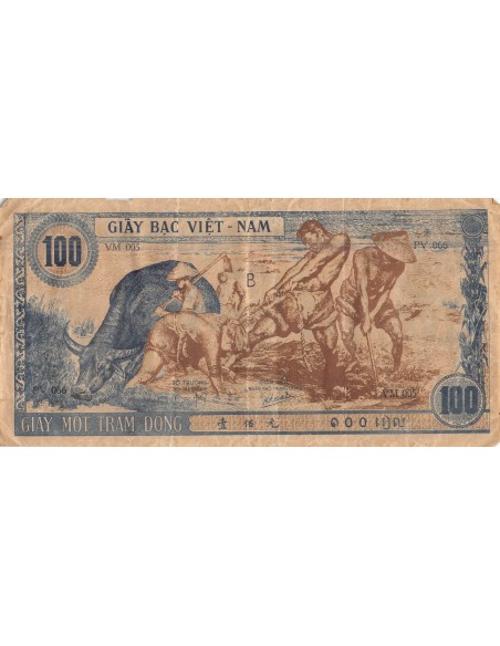 VIETNAM, HÔ CHI MINH - 100 DONG 1947