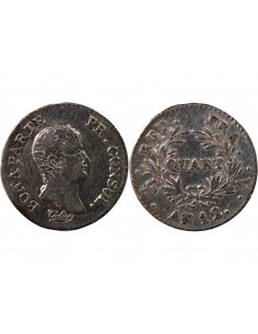 NAPOLEON Ier - 1/4 FRANC AN 12 A PARIS 2