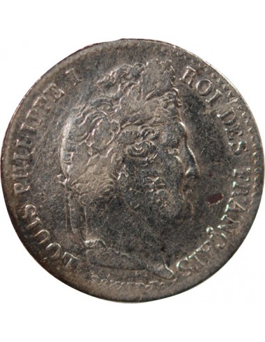 LOUIS PHILIPPE﻿ - 1/4 FRANC ARGENT 1840 A PARIS