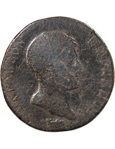 NAPOLEON Ier﻿ - 1/2 FRANC ARGENT AN 13 A PARIS