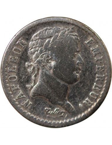 NAPOLEON Ier﻿ - 1/2 FRANC ARGENT 1808 A PARIS