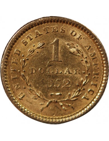 USA, LIBERTY HEAD - 1 DOLLAR OR 1852