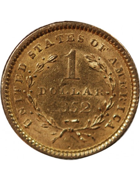 USA, LIBERTY HEAD - 1 DOLLAR OR 1852
