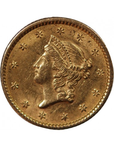 USA, LIBERTY HEAD - 1 DOLLAR OR 1852