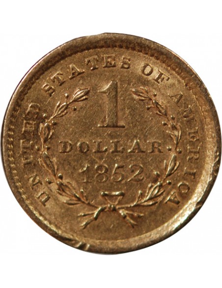USA, LIBERTY HEAD - 1 DOLLAR OR 1852