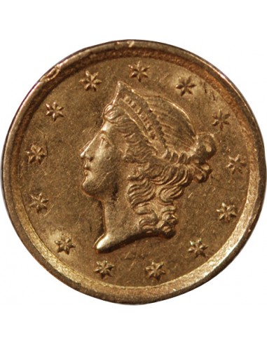 USA, LIBERTY HEAD - 1 DOLLAR OR 1852