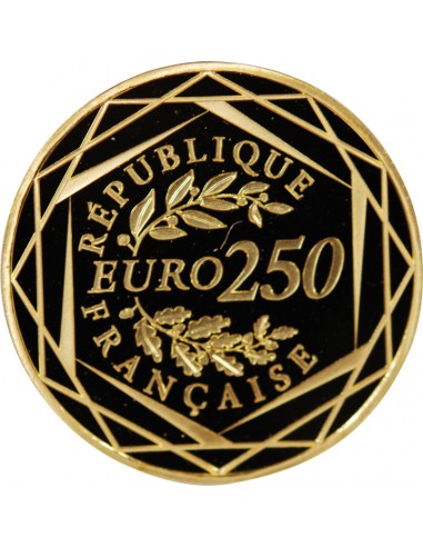 FRANCE, COQ Ier Type - 250 EUROS OR 2014