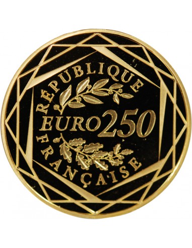 FRANCE, COQ 3ième Type - 250 EUROS OR 2016