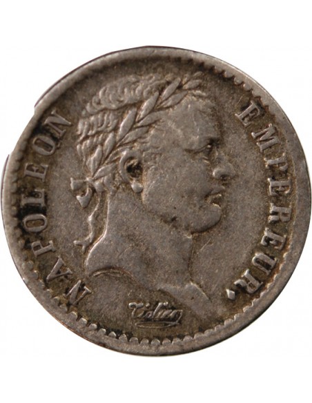 NAPOLEON Ier﻿ - 1/2 FRANC ARGENT 1812 T NANTES