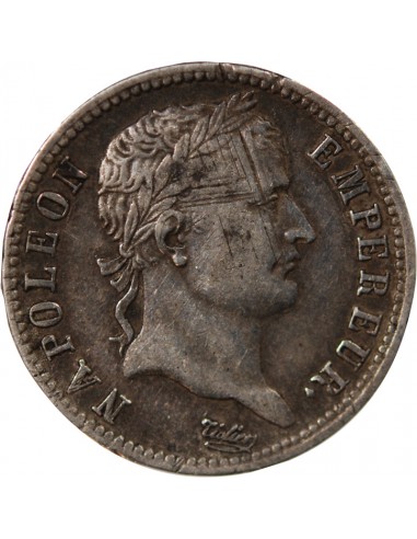 NAPOLEON Ier - 1 FRANC ARGENT 1813 T NANTES