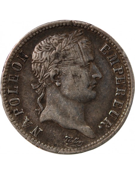 NAPOLEON Ier - 1 FRANC ARGENT 1813 T NANTES