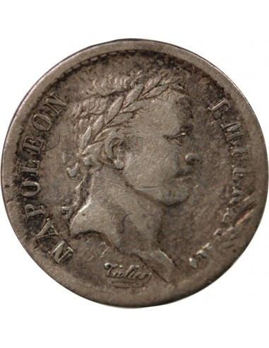 NAPOLEON Ier﻿ - 1/2 FRANC ARGENT 1808 T NANTES