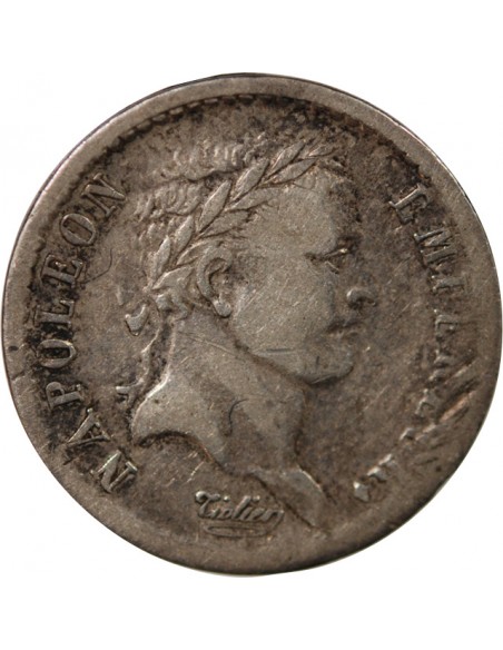 NAPOLEON Ier﻿ - 1/2 FRANC ARGENT 1808 T NANTES