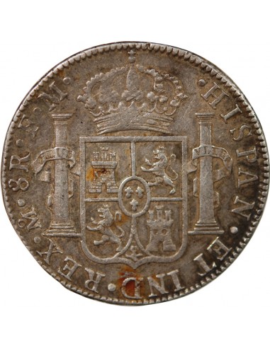 MEXIQUE, CHARLES III - 8 REALES ARGENT 1788 MEXICO
