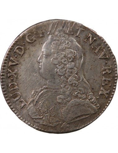 LOUIS XV - ECU AUX BRANCHES D'OLIVIER - 1735 K BORDEAUX