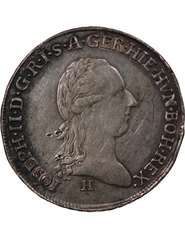 PAYS-BAS AUTRICHIENS, JOSEPH II - 1/4 COURONNE - 1788 H (GUNTZBOURG))