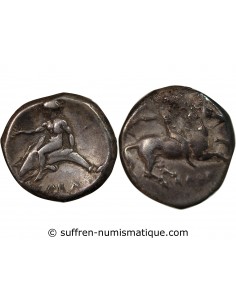 CALABRE, TARENTE - NOMOS ARGENT - 3e SIECLE AV JC