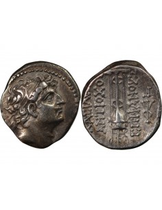 EMPIRE SELEUCIDE, ANTIOCHOS VIII - DRACHME ARGENT - ANTIOCHE Γ, 112/110 AV JC 2