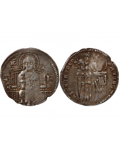 ITALIE, REPUBLIQUE DE VENISE, ANTONIO VENIER - GROSSO ARGENT - 1382-1400